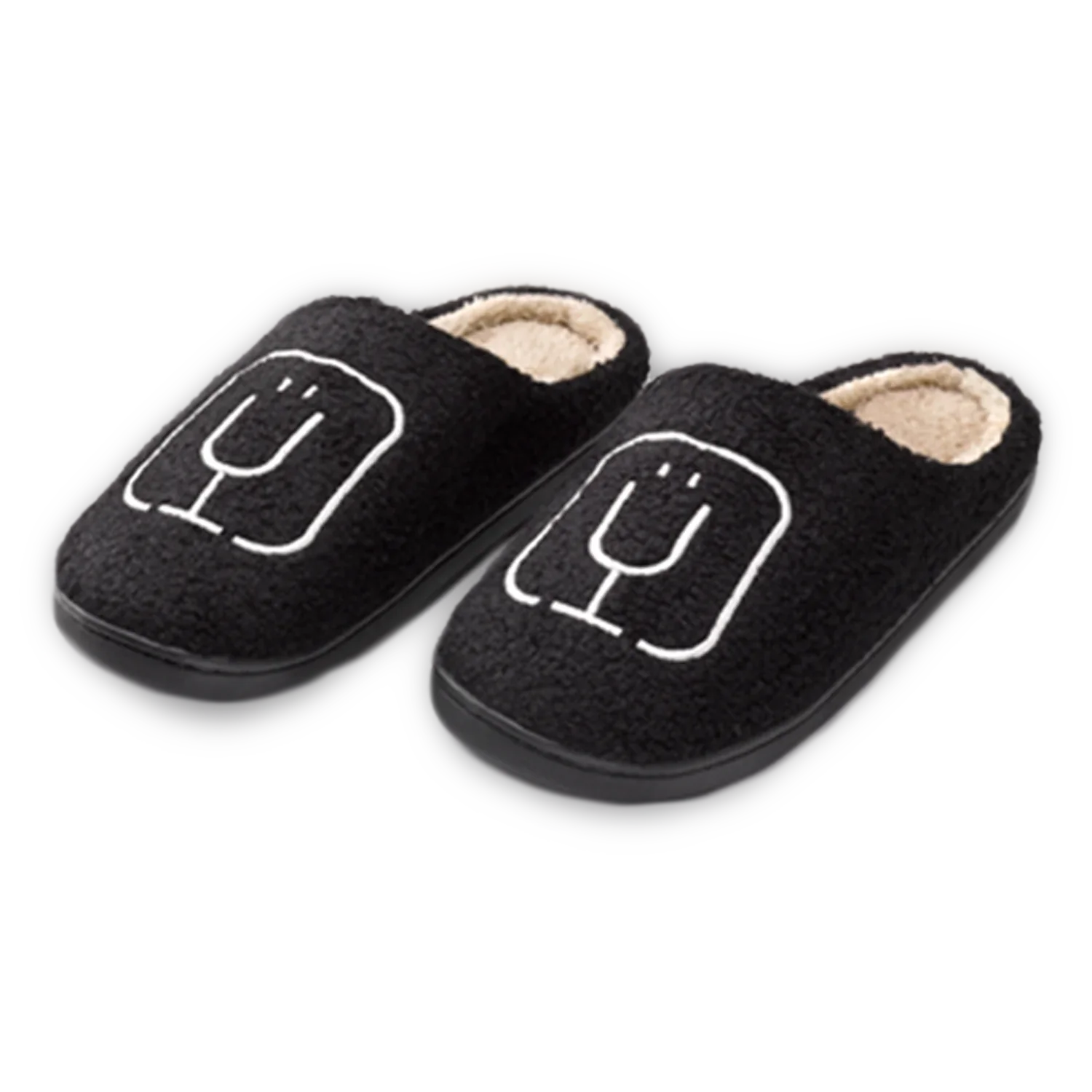 brumate-fuzzy-slippers-black-j5 apparel-slippers.webp